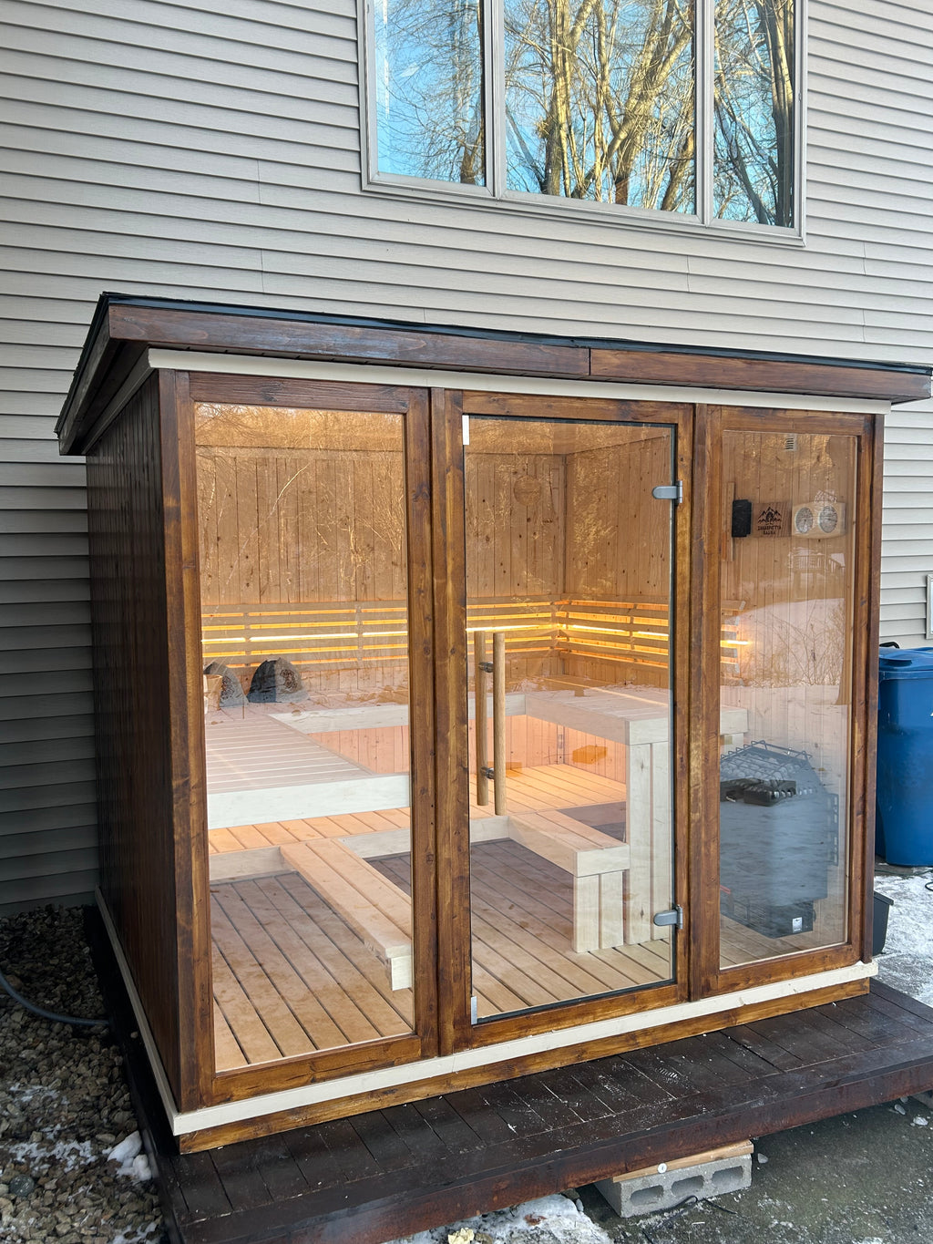 Outdoor Sauna - 8 person
